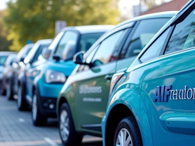 Professional fleet vehicle cleaning services with eco-friendly solutions at FreshNetworkSpace