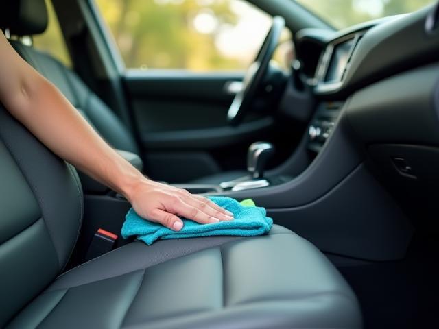 Professional interior car detailing and deep cleaning at FreshNetworkSpace